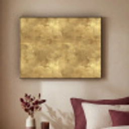 Industrieel - Textuur - Goud Textielframe zwart klein 947 -sfeer1