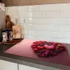 Fruit - Hartjes - Aardbeien - Frambozen - Bosbessen Inductie beschermer vinyl 3mm klein -sfeer3