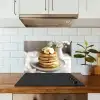 Pannenkoeken - Banaan - Siroop - Wit - Beige keuken achterwand spatscherm klein -sfeer2