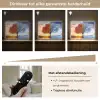 Seizoenen - Kunst - Boom - Herfst - Winter Light Box met batterij (Wandlamp) middel -USP_dimbaarNL