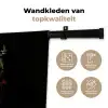 Bloemen - Bessen - Klassiek Wandkleed katoen klein -sfeer2