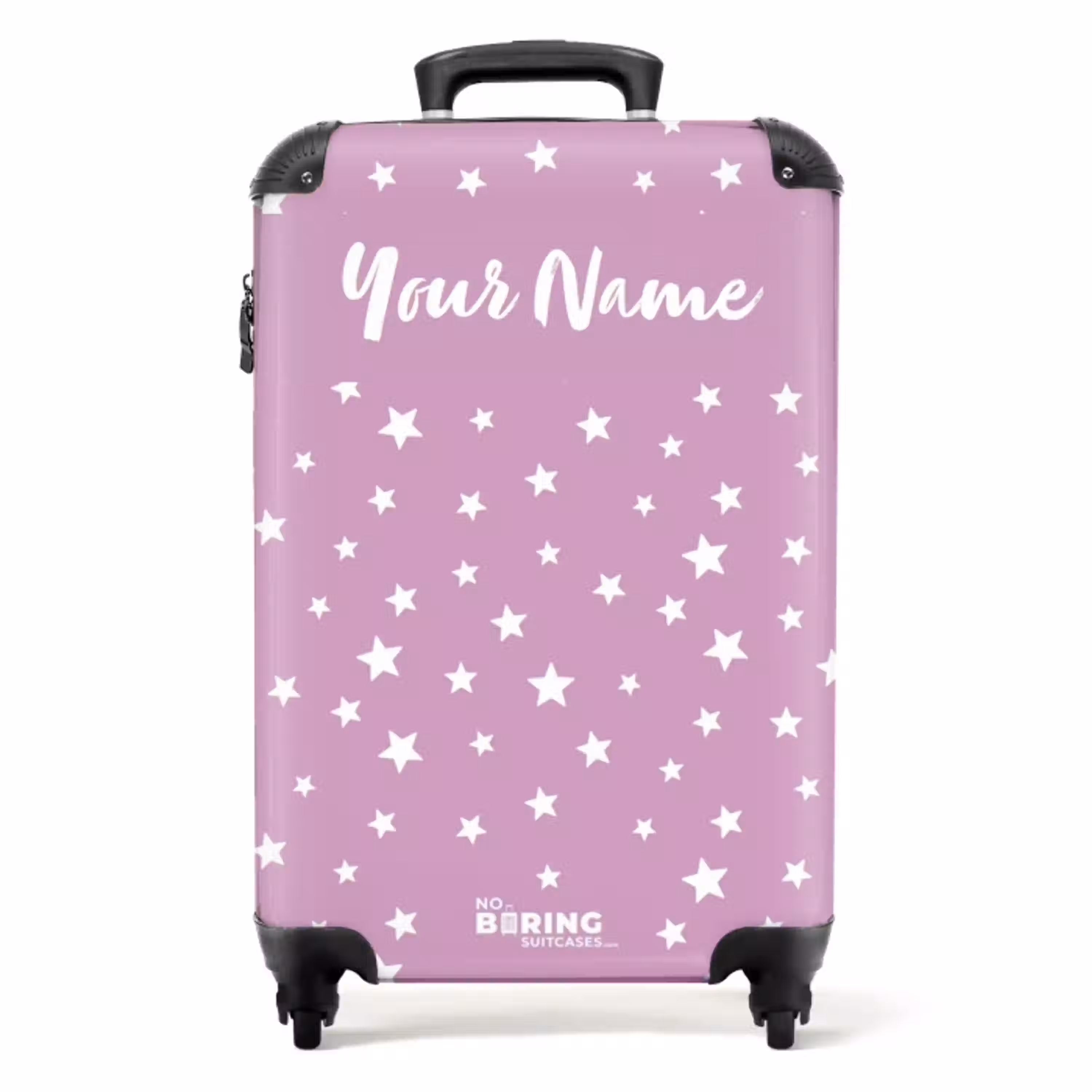 Sterrenstof NBS - Handbagage koffer - Kinderen Unisex middel -productfoto_recht