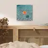 Badeend - Zwemband - Geel plexiglas 5mm klein -sfeer4