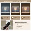 Meeuwen - Zonsondergang - Zee - Wolken Light Box met batterij (Wandlamp) middel -USP_lichtkleurNL