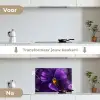 Paars - Viool - Diepte keuken achterwand spatscherm klein -voor_na_NL