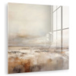 Kunst - Industrieel - Grijs - Bruin - Abstract plexiglas 5mm klein -zzzproduct_nieuw