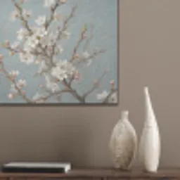 Botanisch - Stilleven - Blauw PET vilt klein -sfeer6_closeup