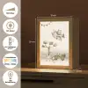 Wilde dieren - Safari - Pastel kleuren - Watercolor - Vliegtuig Light Box met kabel klein -USP_DE