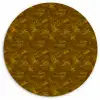Goud - Vogels - Patroon Wandcirkel plexiglas klein 852 -3d