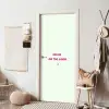 Focus - Beige - Roze - Smiley deurposter klein -sfeer6