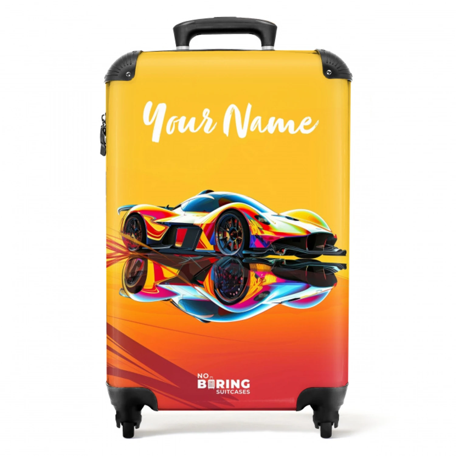 Sunbeam sprinter NBS - Handbagage koffer - Kinderen Unisex middel -productfoto_recht
