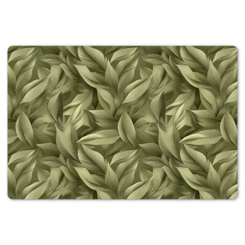 Bladeren - Modern - Groen Placemat vinyl groot 368 -zzsfeer1_Kitchenyeah-website