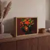 Vrouw - lychee - exotisch Light Box met batterij (Wandlamp) middel -sfeer2