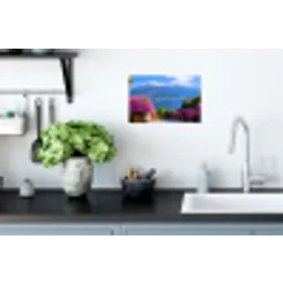 Lake Como - Italië - Landschap Muursticker klein -keuken