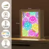 Smileys - Kleurrijk - Neon Light Box met kabel klein -USP_NL