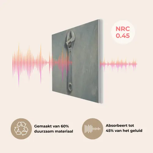 Moersleutel - Gereedschap - Verf PET vilt klein -USP_NL