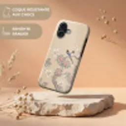 Bloemen - Vogels - Bloemen Toughcase MagSafe Apple iPhone 17 klein -USP_RandenV_FR