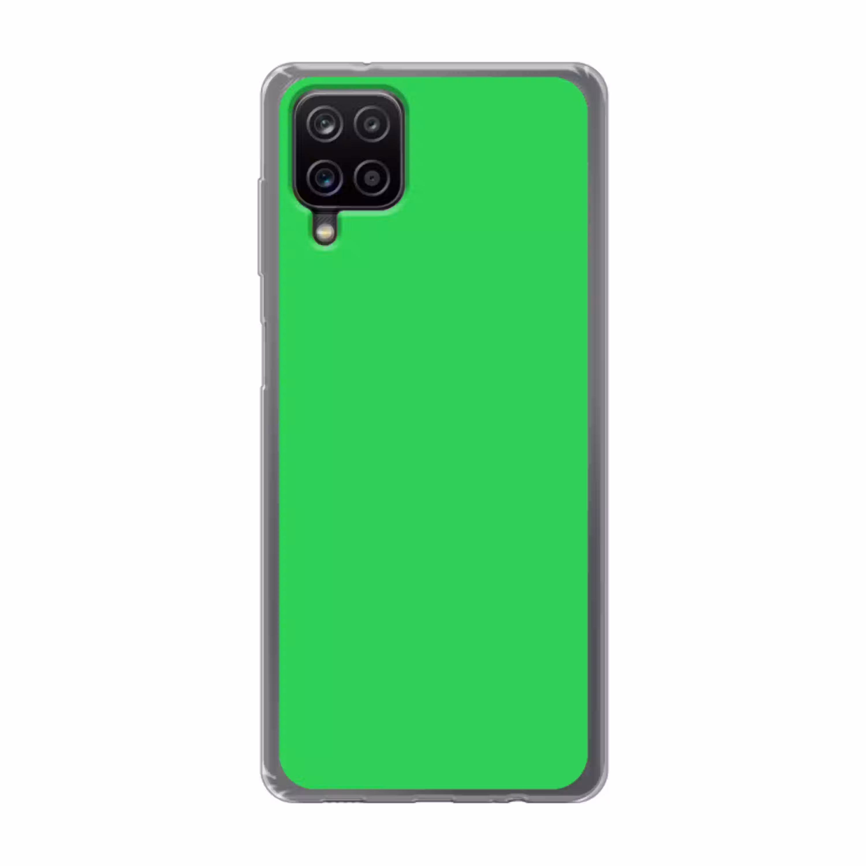 Mint - Green - Groen Telefoonhoesje Samsung Galaxy A12 klein 372 -3d