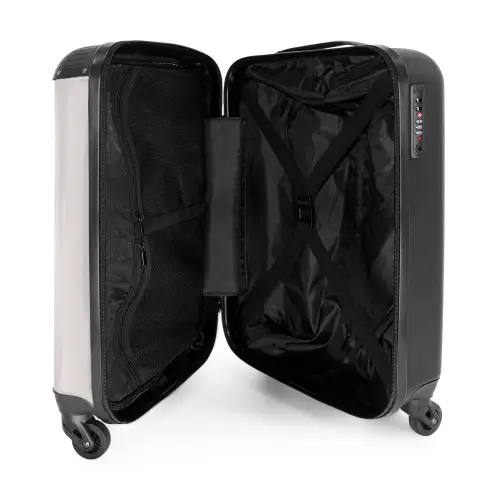 Dromerige prinses met gevlochten haar NBS - Handbagage koffer - Unisex middel -binnenkant