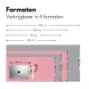 Roze - Mokkapot - Illustratie - Koffie Muismat XXL klein -sfeer5