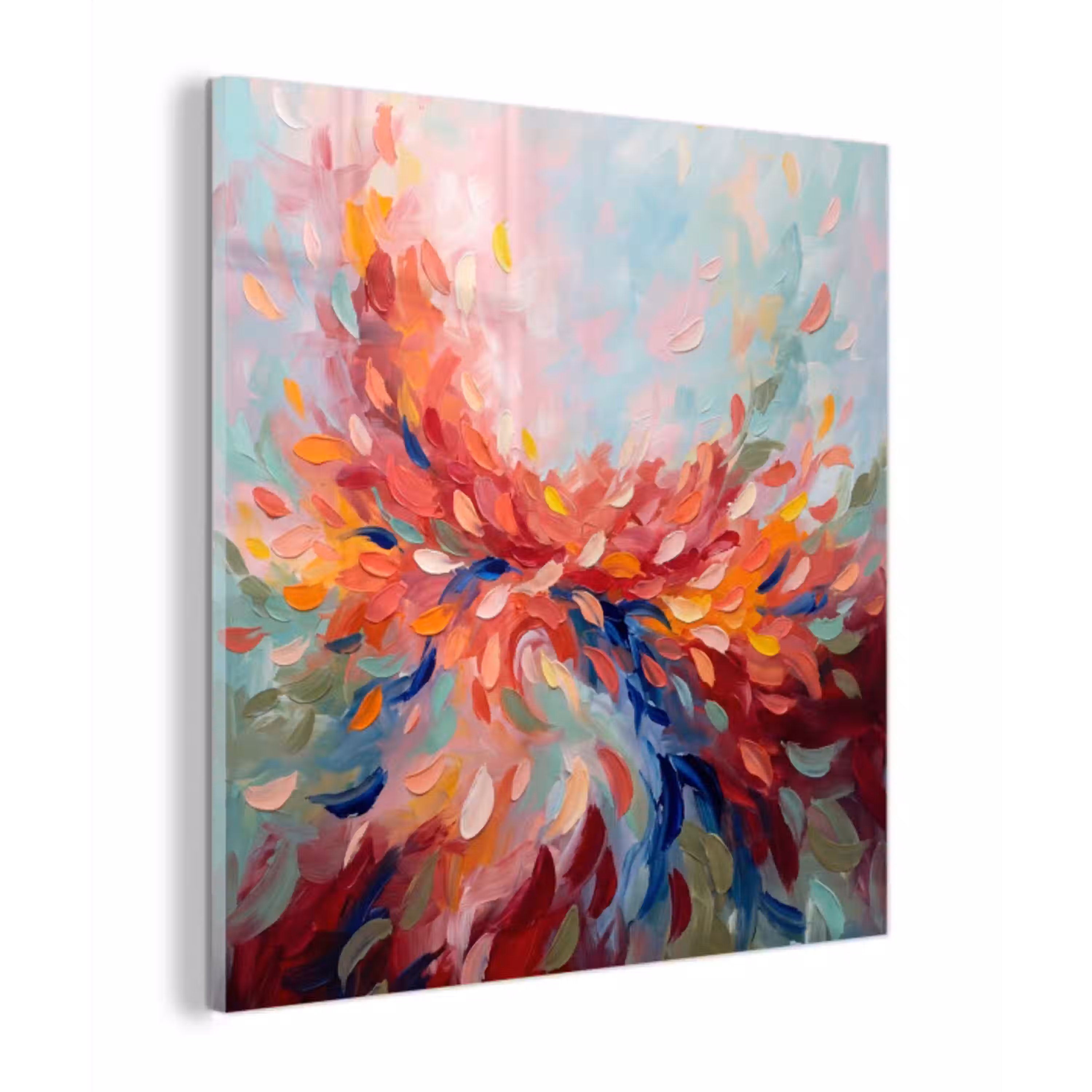 Bloemen - Abstract - Kunst - Modern plexiglas 5mm klein -z3d