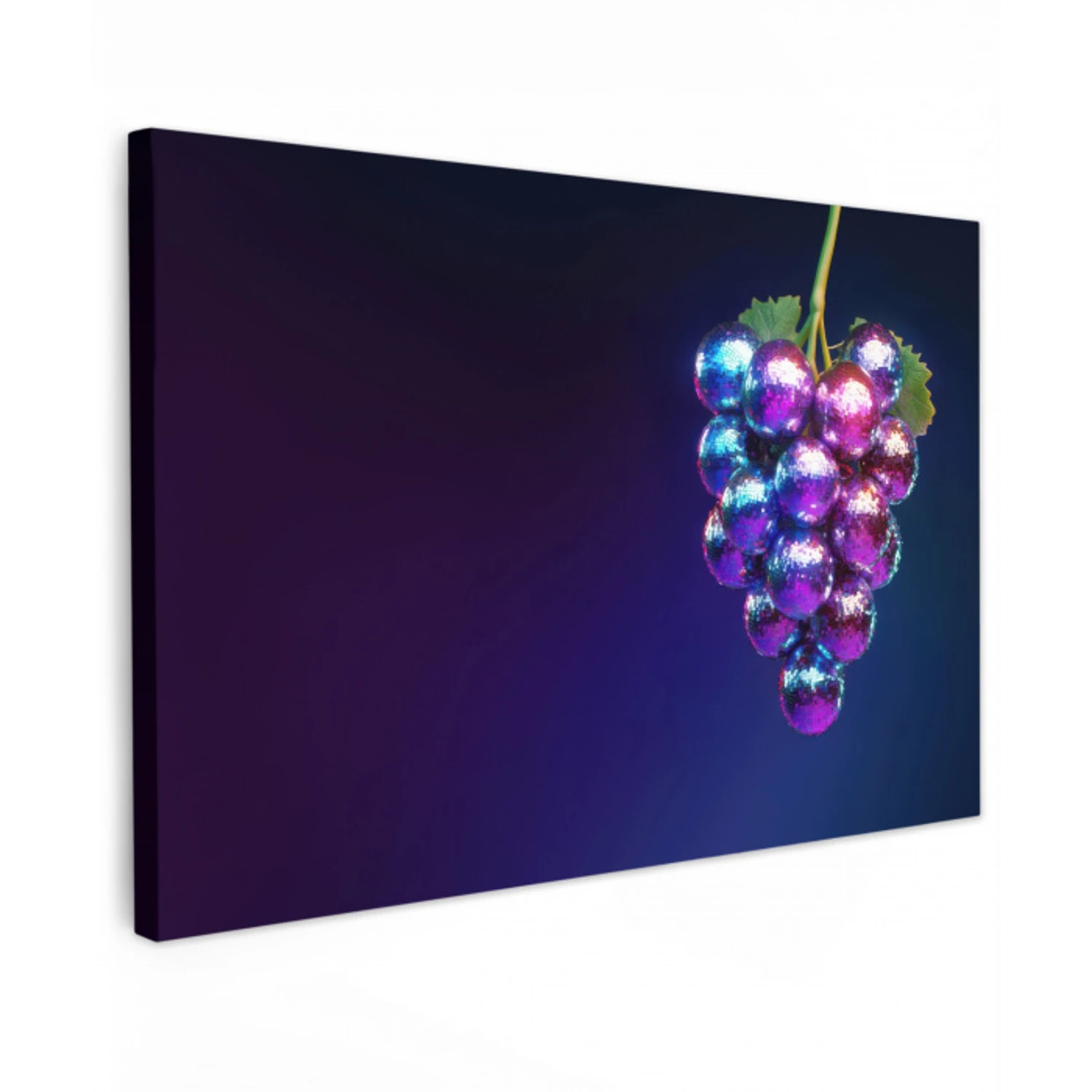 druif-3-2-gigapixel-standard-v2-6x Tuinposter op houten frame 2 cm dik klein -3d