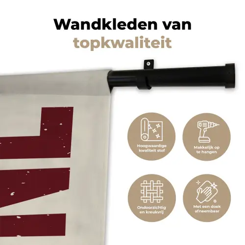 Wine - Red - Decoratie - Japandi Wandkleed katoen klein -sfeer2