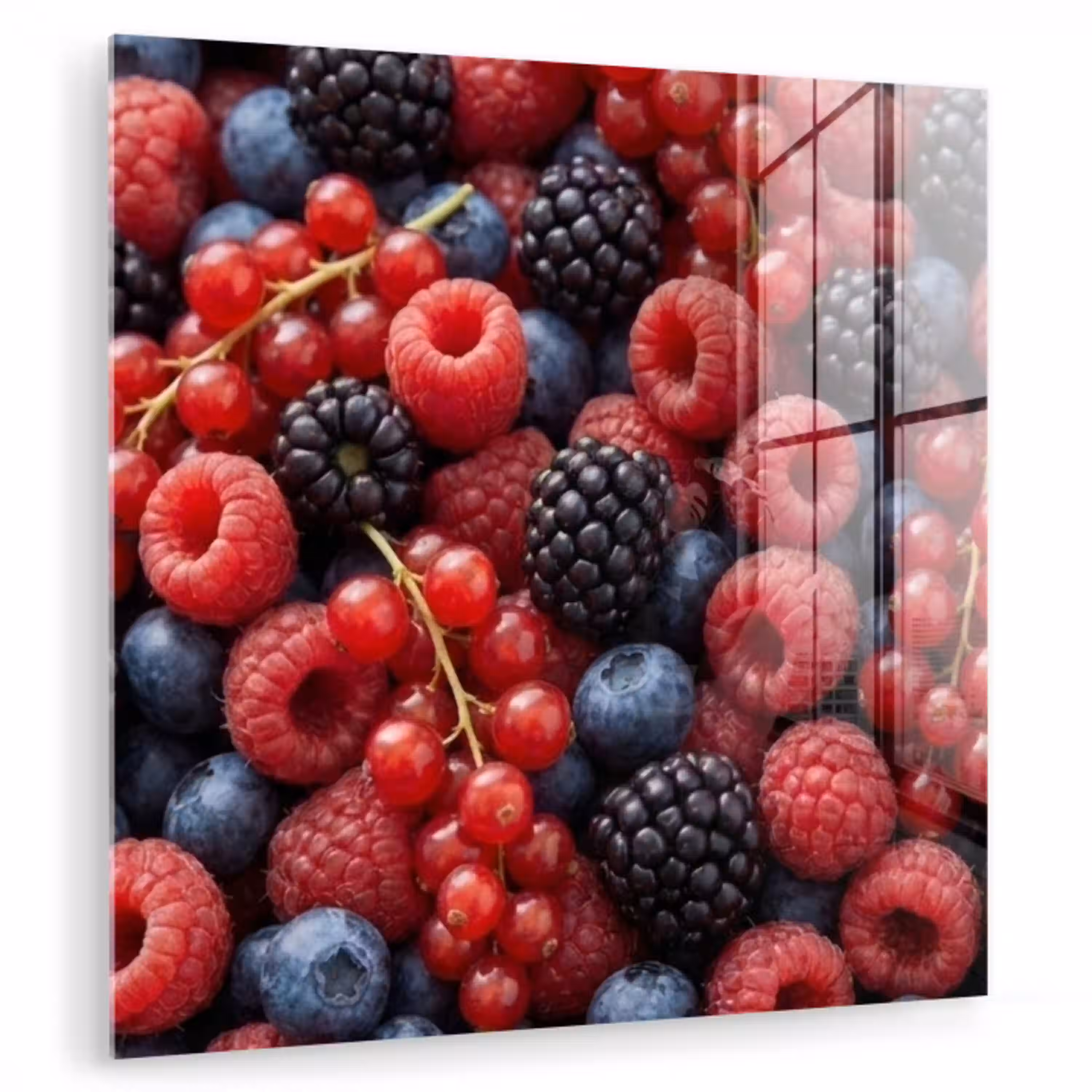 Bessen - Mix - Vers - Eten - Kleurrijk plexiglas 5mm klein -zzzproduct_nieuw
