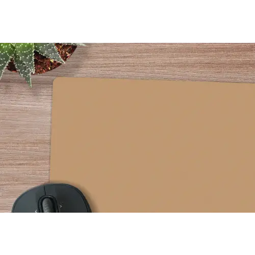 Terracotta - Licht - Palet muismat rubber klein 262 -closeup