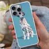 Dalmatiër - Zonnebril - Blauw Hoesje iPhone 16 Pro Max met koord klein -sfeer3