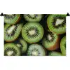 Kiwi - Fruit - Groen Wandkleed katoen klein -zz3d