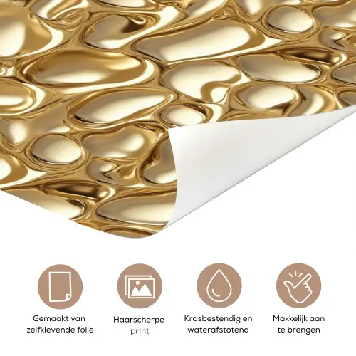 Abstract - Modern - Goud deurposter klein 289 -closeup_NL