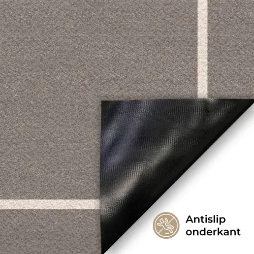 Welkom - Bruin Deurmat klein -antislip_NL
