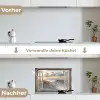 Doorkijk - Strand - Duinen - Zee - Natuur keuken achterwand spatscherm klein -voor_na_DE