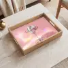 Martiniglas - Discobal - Fonkelende lichtvlekken Dienblad Rechthoek middel -sfeer1