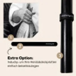 Vissen - Chef - Zwart - Wit Inductie beschermer vinyl 3mm middel -zzzzzzz-induclip_DE