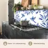 Modern - Vogels - Delfts - Blauw keuken achterwand 2 middel -usp_NL