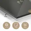 Bloembollen - Wit - Vaas - Minimalistisch plexiglas 5mm klein -sfeer2
