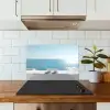 Zee - Koffiekopjes - Zomers keuken achterwand spatscherm klein -sfeer2
