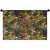Bloemenveld - Kleuren - Verf Wandkleed katoen klein 269 -zz3d