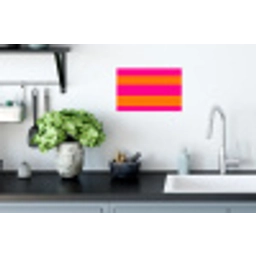Strepen - Horizontaal - Roze Muursticker klein 286 -keuken