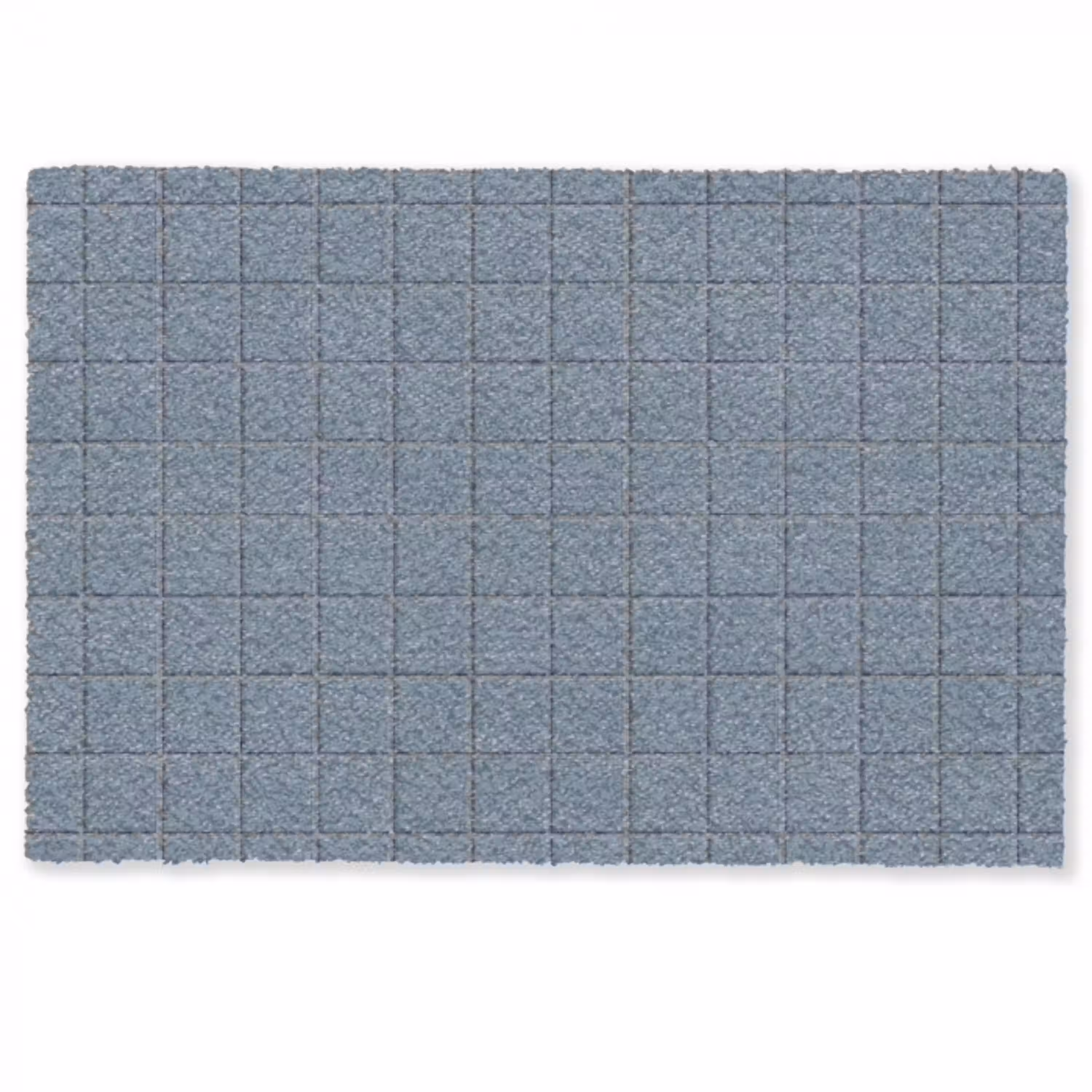 Patroon - Tegel - Blauwgrijs Deurmat klein 898 -zkaufland3d