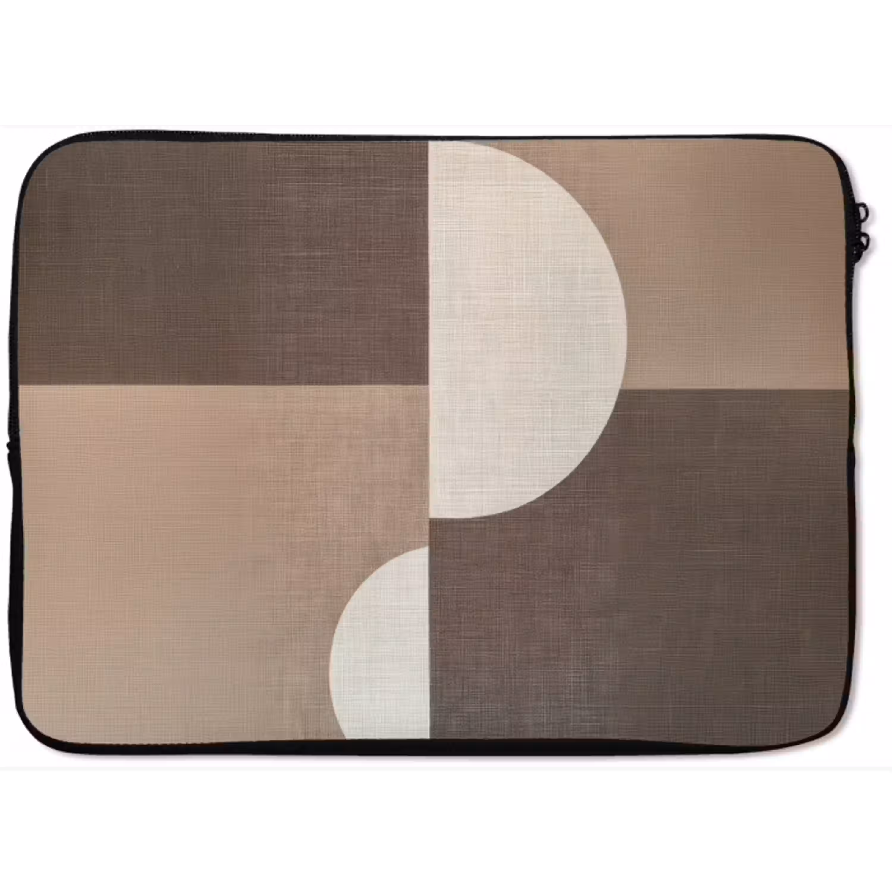 Raster - Halve cirkels - Contrast laptophoes neopreen klein -zkaufland3dotto