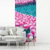 Strandballen - Roze - Water fotobehang vinyl groot -woonkamer