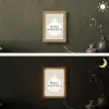 Christmas - Kerstballen - Japandi - Witte kerstballen Light Box met kabel (Wandlamp) klein -sfeer3