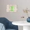 YOLO - Groen - Neon - Slangenprnt poster papier klein -sfeer3