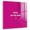 Focus - Smiley - Roze plexiglas 5mm klein -zzzproduct_nieuw