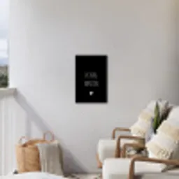 Spreuken - Ik hou van jou - Quotes Tuinposter op houten frame 2 cm dik klein -sfeer1