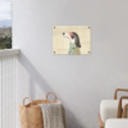 Hond - Zonnebril - Sjaal tuinposter los doek klein -sfeer8