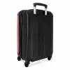Olifant breekt door roze raam met glas NBS - Handbagage koffer - Kinderen Unisex middel -achterkant